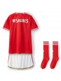 Benfica Replika Hemmakläder Barn 2023-24 Kortärmad (+ byxor)